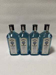 旧ボトル BOMBAY SAPPHIRE ボンベイサファイア GIN ジン. 4本 SET セット 正規輸入