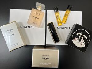 １円〜 【未使用】3点 CHANEL 香水 No.5 パルファム ココマドモアゼル ヘアパルファム ガブリエル シャネル ボディクリーム プレゼント箱付