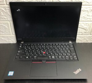 1円～ ■ジャンク LENOVO ThinkPad X390 / 第8世代 / Core i5 8365U 1.60GHz / メモリ 8GB / ストレージ無し / 13.3型 / 通電可