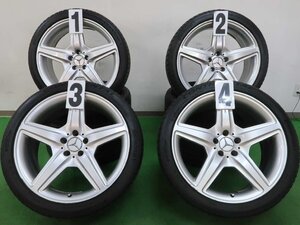 4本 メルセデス ベンツ CL63 AMG 純正 20インチ 8.5J 9.5 +43 5H 112 ラジアル コンチネンタル 255/35R20275/35R20 B66031197 B66031198