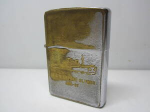 ★Vin-Zippo★ U.S.S. APA-27 ダメージケース アメリカ海軍 攻撃輸送艦 ジョージクライマー ヴィンテージ 1958年