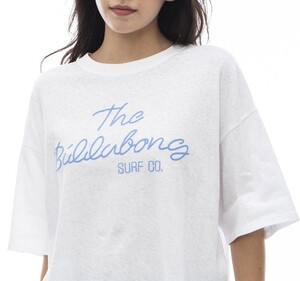 【SALE】★送料無料★2024春夏 新品【BILLABONG/ビラボン】THE BILLABONG CROPPED TEE クロップドＴシャツ WHT レディースM BE01C-204