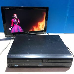 Panasonic パナソニック DMR-BR670V 2010年製 ビデオ VHS一体型レコーダー HDD BD 通電OK 視聴OK 現状品