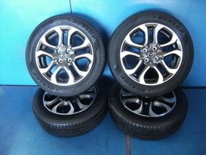 マツダ　デミオ　DJ5FS　純正　ホイール　16×5.5J+40　PCD 100　4H　DUNLOPタイヤ　185/60R16　2023年度製　バリ山