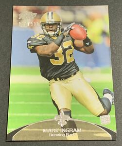 2011 Topps Prime Mark Ingram /930 7 Saints NFL RC Rookie マーク・イングラム　930枚限定　ルーキー　セインツ