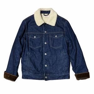 WALLACE&BARNES デニム ボアジャケット S J.CREW ウォレス＆バーンズ ジェイクルー ビンテージ 裏ボア カイハラ コーデュロイ