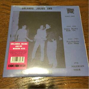 新品 未開封 Orlando Julius & His Modern Aces / James Brown Ride On 7inch RSD限定 Vampi Soul 入手難 希少 fela kuti