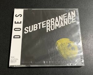 #10/新品未開封/ DOES(ドーズ)『SUBTERRANEAN ROMANCE』/ 通常盤CD、アニメ『銀魂』ED