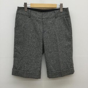 INDIVI 40 インディヴィ パンツ ショートパンツ Pants Trousers Short Pants Shorts 白 / ホワイト / X 黒 / ブラック / 10043049