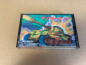 中古 PC-8001 カセットテープ tiger tank タイガータンク　010