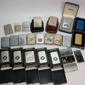 12) ZIPPO/ジッポー/ジッポライター/オイルライター/計25点/まとめ/ジャンク/現状品/売り切り/喫煙具 