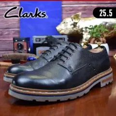 【 1点限り 】Clarks　クラークス　25.5cm　革靴　レザー　黒