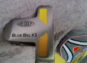 訳あり！ 中古 長尺パター US GOLF BLUE BEL #3 2