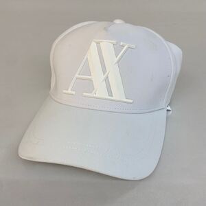 T【ARMANI EXCHANGE】アルマーニエクスチェンジ キャップ 954079 CC518 ホワイト 男女用 帽子