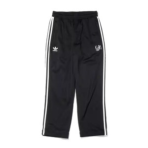 KORN　adidas　アディダス TRACK PANT KORN BLACK　ジャージ トラックパンツ パンツ ブラック