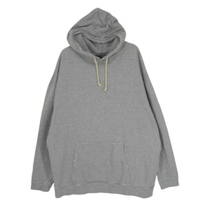 Yohji Yamamoto ヨウジヤマモト 21SS HD-T33-085 FLEECE VINTAGE HOODIE パーカー グレー系 3【中古】