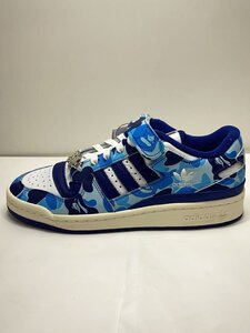 adidas◆FORUM 84 BAPE LOW_フォーラム 84 ベイプ ロウ/26cm/BLU