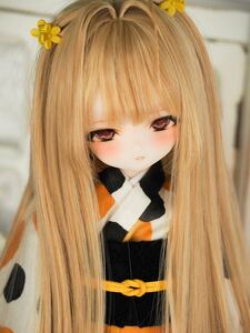 DDH-22 SW カスタムヘッド ソフビ盛り＋描き口　自作レジンアイ1種【みとねるっ子】※難あり 