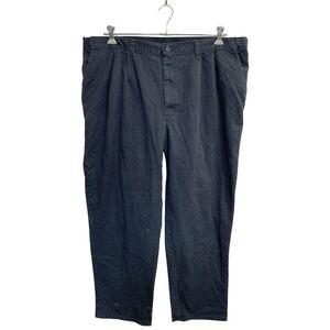 Dickies ワークパンツ W42 ディッキーズ ビッグサイズ ブラック 古着卸 アメリカ仕入 2409-148