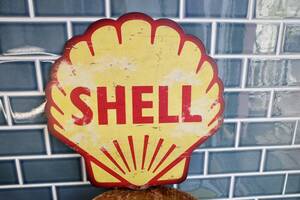 新品　SHELL シェル　メタルサイン　看板　オイル　世田谷ベース　アメリカン　ガレージ　店舗ディスプレイ　インテリア