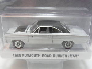 グリーンライト 1/64 1968 PLYMOUTH ROAD RUNNER HEMI プリムス ロードランナー