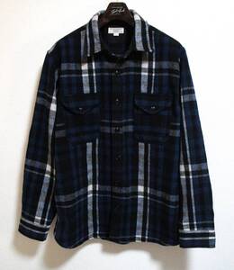 【新品】サイズ:XL WALLACE & BARNES ウォレス&バーンズ heavyweight flannel Plaid CPO Shirts jacket 肉厚フランネル シャツジャケット 3