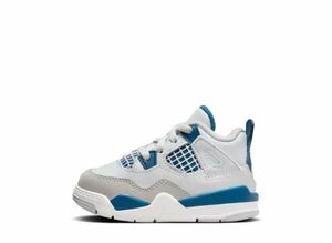 Nike TD Air Jordan 4 Retro "Industrial Blue" 9cm BQ7670-141