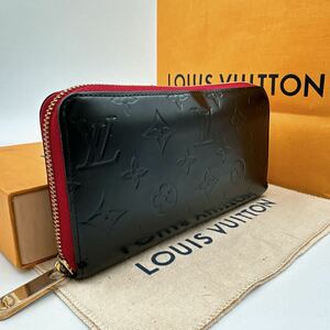 2883【美品】LOUIS VUITTON ルイヴィトン モノグラム ヴェルニ ジッピーウォレット ラウンドファスナー 長財布 ウォレット M91981/CA0120