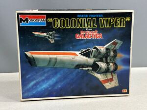 未組立品 宇宙空母ギャラクティカ コロニアル・バイパー モノグラム バンダイ MONOGRAM COLONIAL VIPER 