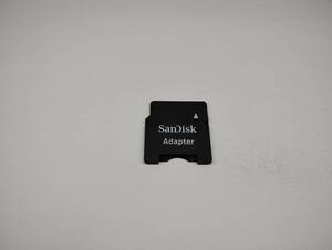 microSD→miniSD　変換アダプター　SanDisk　認識確認済み　メモリーカード マイクロSDカード MICRO mini SDカード