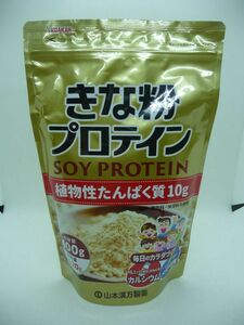 きな粉プロテイン SOY PROTEIN ★ 山本漢方製薬 ◆ 1個 400g 香料・着色料・保存料不使用 ◎