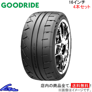 サマータイヤ 4本セット グッドライド スポーツRS【225/50ZR16 96W XL】GOODRIDE SPORT RS 225/50R16 225/50-16 16インチ 225mm 50%