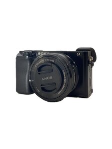 SONY◆デジタル一眼カメラ α6100 ILCE-6100Y ダブルズームレンズキット [ブラック]