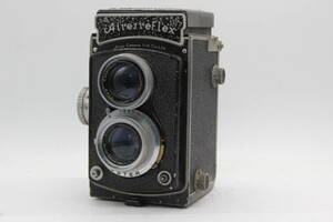 【訳あり品】 Airesreflex Excellsior A C 7.5cm F3.5 二眼カメラ s5060