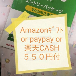 ５５０円付（pay/アマ/楽）新機種購入キャンペーン併用可能 mineoマイネオエントリーパッケージ　コード　紹介URL 招待 617