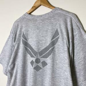 米軍 実物 US AIRFORCE USAF Tシャツ トレーニングシャツ XL