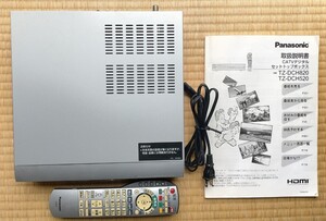 CATV デジタル STB TZ-DCH820 Panasonic パナソニック 説明書 リモコン付き 美品 通電確認OK i-link HDMI チューナー