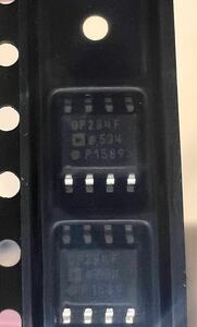 Analog Devices オペアンプ 2回路 ±2電源 単一電源 OP284FSZ SOP-8 SMD-8出力オペアンプ 4個セット