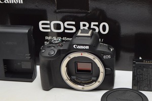 美品★Canon キヤノン EOS R50 ボディ★元箱付