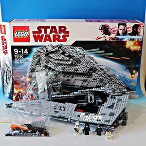 ★LEGO レゴ スター・ウォーズ Starr wars 2017年 75190 First Order Star Destroyer ジャンク 組立途中★