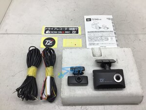 TZ コムテック TZ-DR210 ドライブレコーダー ドラレコ COMTEC 前後2カメラ 駐車監視 SDカード付 動作確認済み