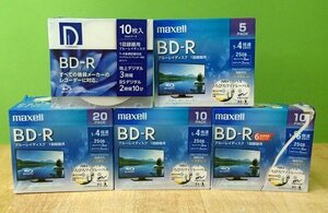 未使用 訳あり 全55枚 マクセル BD-R 25GB 片面1層 1回録画用 ブルーレイ ディスク maxell