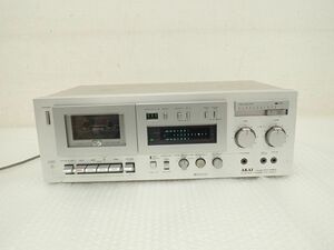 D574-120　 AKAI アカイ　ステレオカセットデッキ　スーパーGXヘッド搭載　メタルテープ対応カセットデッキ　中古現状品