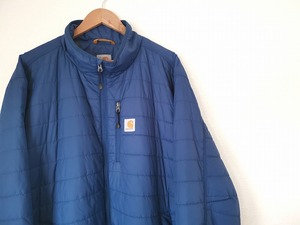 00s Carhartt Puff Jacket XXL　□パフジャケット 中綿 WIP　チョアコート Y2K SSZ　llbean EBTEK NOROLL PWA ダック アクティブ