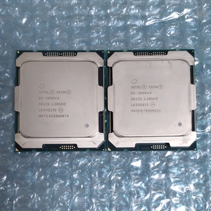 ◆◇送料無料◇◆動作確認済◆ Xeon E5-2699 V4（インテル Xeonプロセッサー E5-2699 V4）FCLGA2011-3 2個セット◆領収書発行可能◆ P164