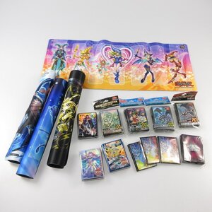 【ジャンク】遊戯王 サプライ品 カードプロテクター スリーブ マット まとめ 【同梱不可】