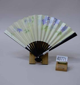 扇子 日本製 和紙 竹骨 節電対策 婦人用 メール便 新品（株）安田屋 NO40771