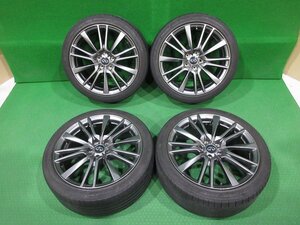 良品★日産 スカイライン V37 400R 純正 19インチ 19×8.5J +50 114.3 2019年製★ ダンロップ 245/40R19 4本