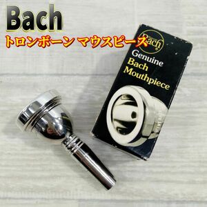 バック Bach トロンボーン マウスピース 3G 銀メッキ仕上げ （太管用）