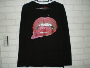 ◆Vivienne Westwood◆ヴィヴィアン 美品！LIPプリントTシャツ